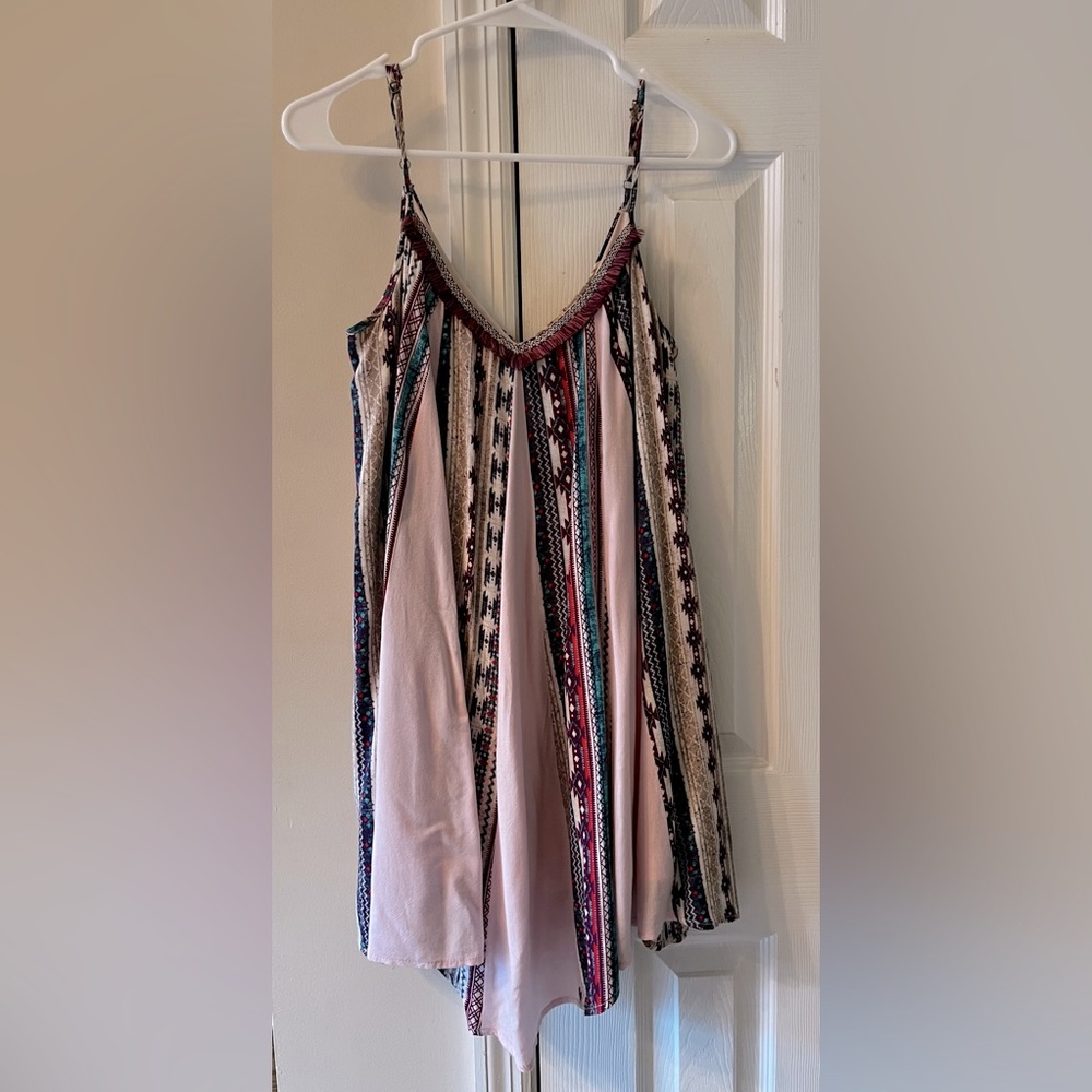 Boutique “flowy” spaghetti strap dress